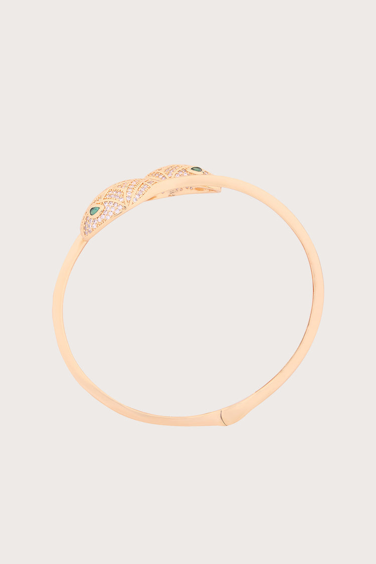 Solar Diamonds | Golden Python Bracelet