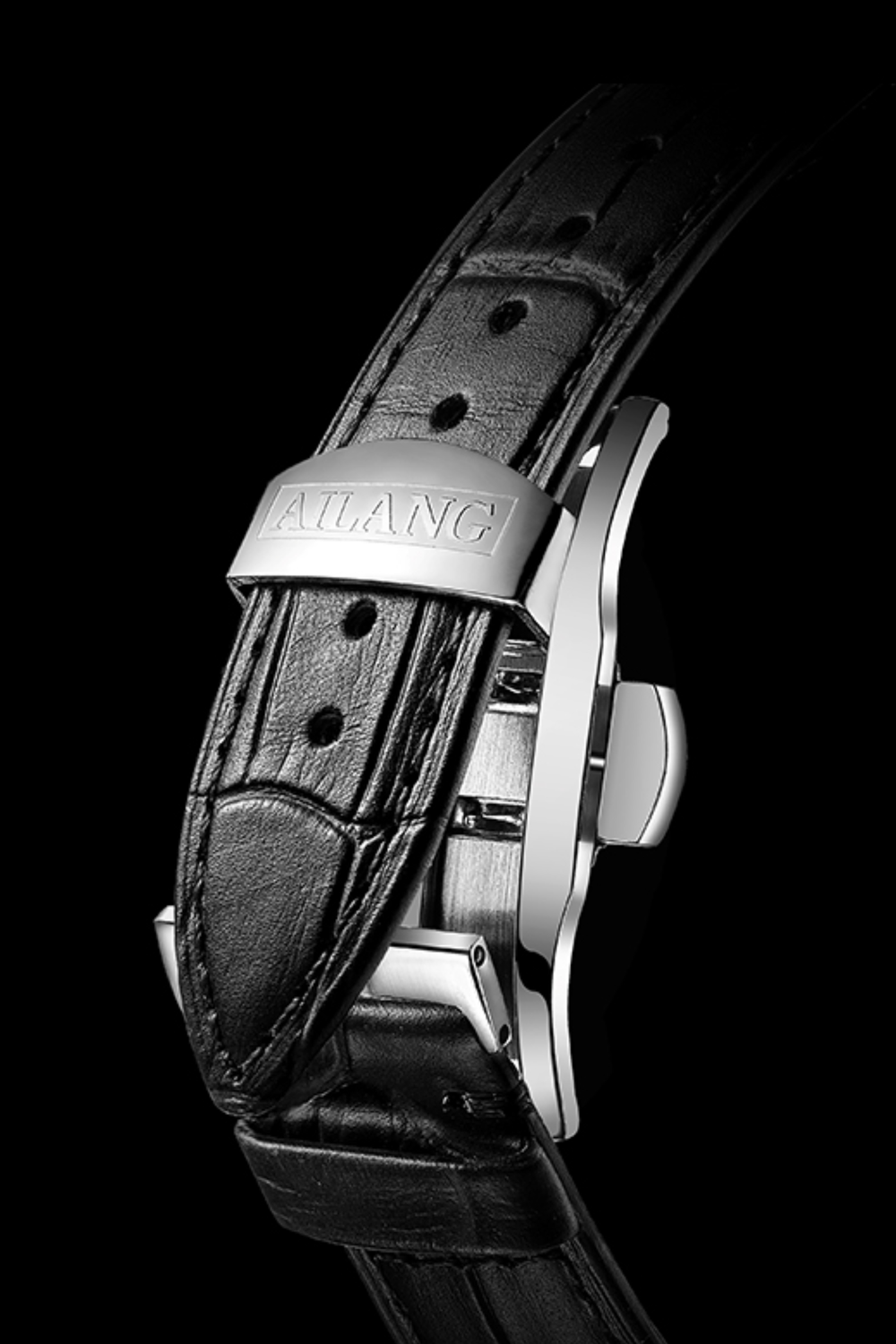 AILANG Tourbillon Black Multi-Feature Mechanical Luxe Watch