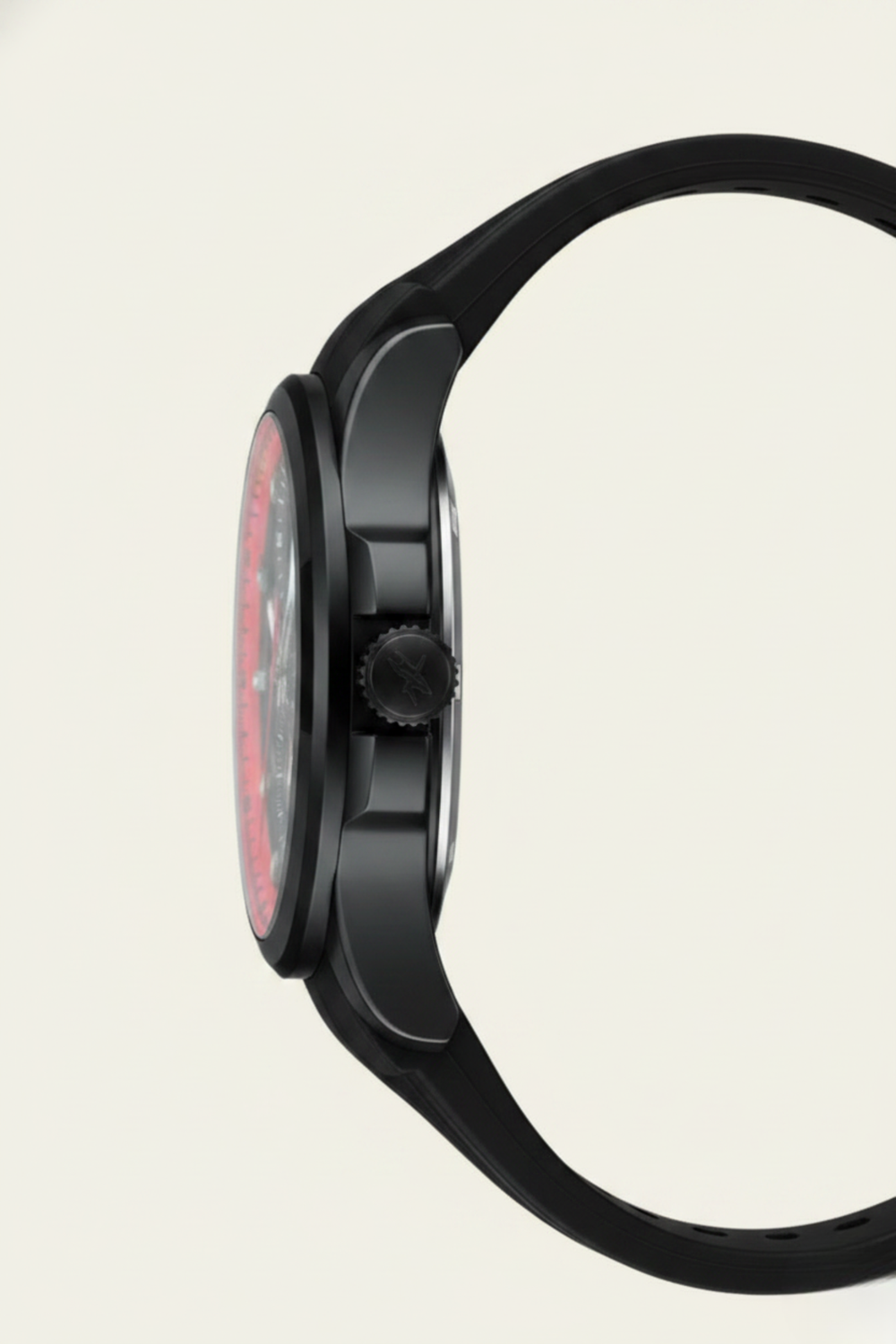 AILANG Turbo X Skeleton Black & Red Mechanical Watch