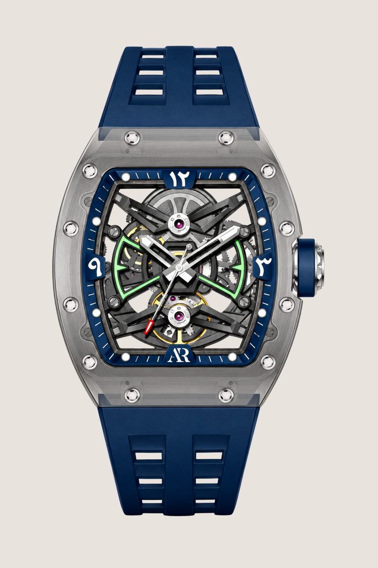 AR Skeleton Tonneau Automatic Movement Watch