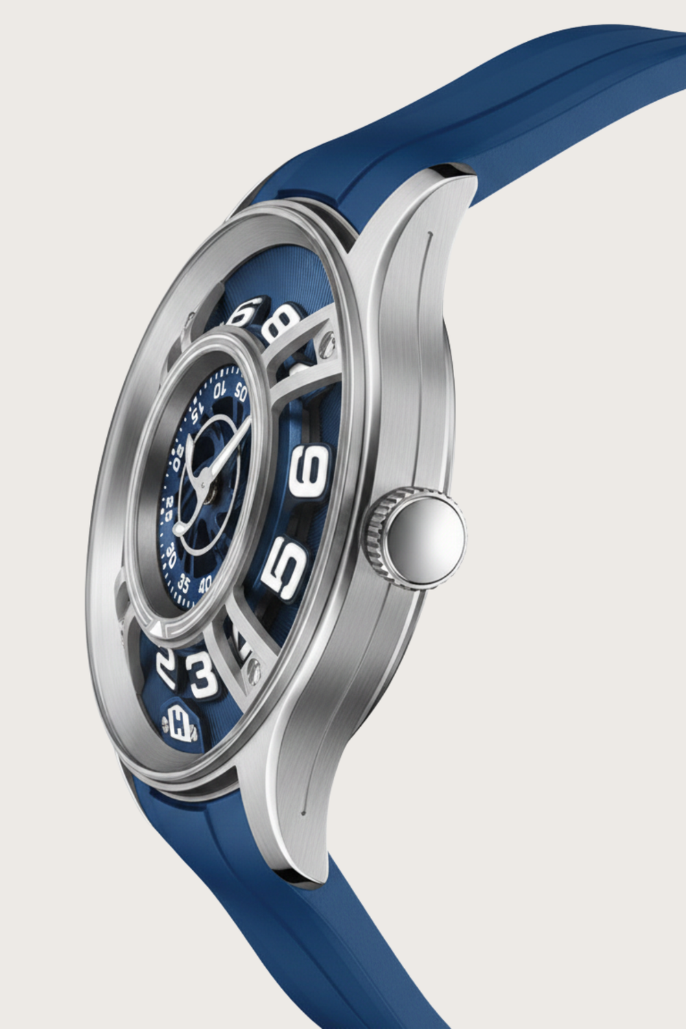 Aqua Rotator Blue Chronograph Watch