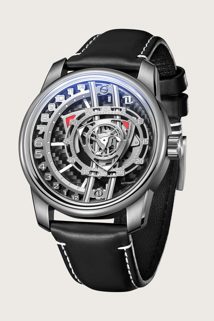 Aerospace Red Axis Precision Timepiece Watch
