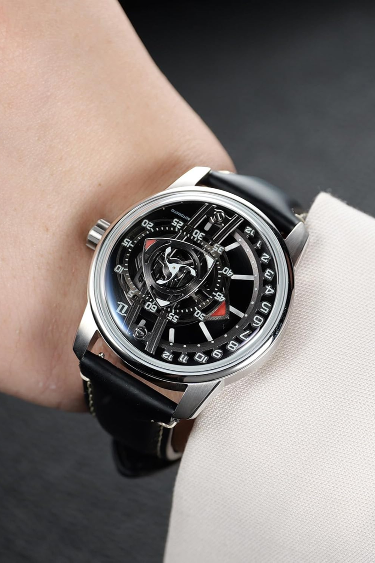 Aerospace Red Axis Precision Timepiece Watch