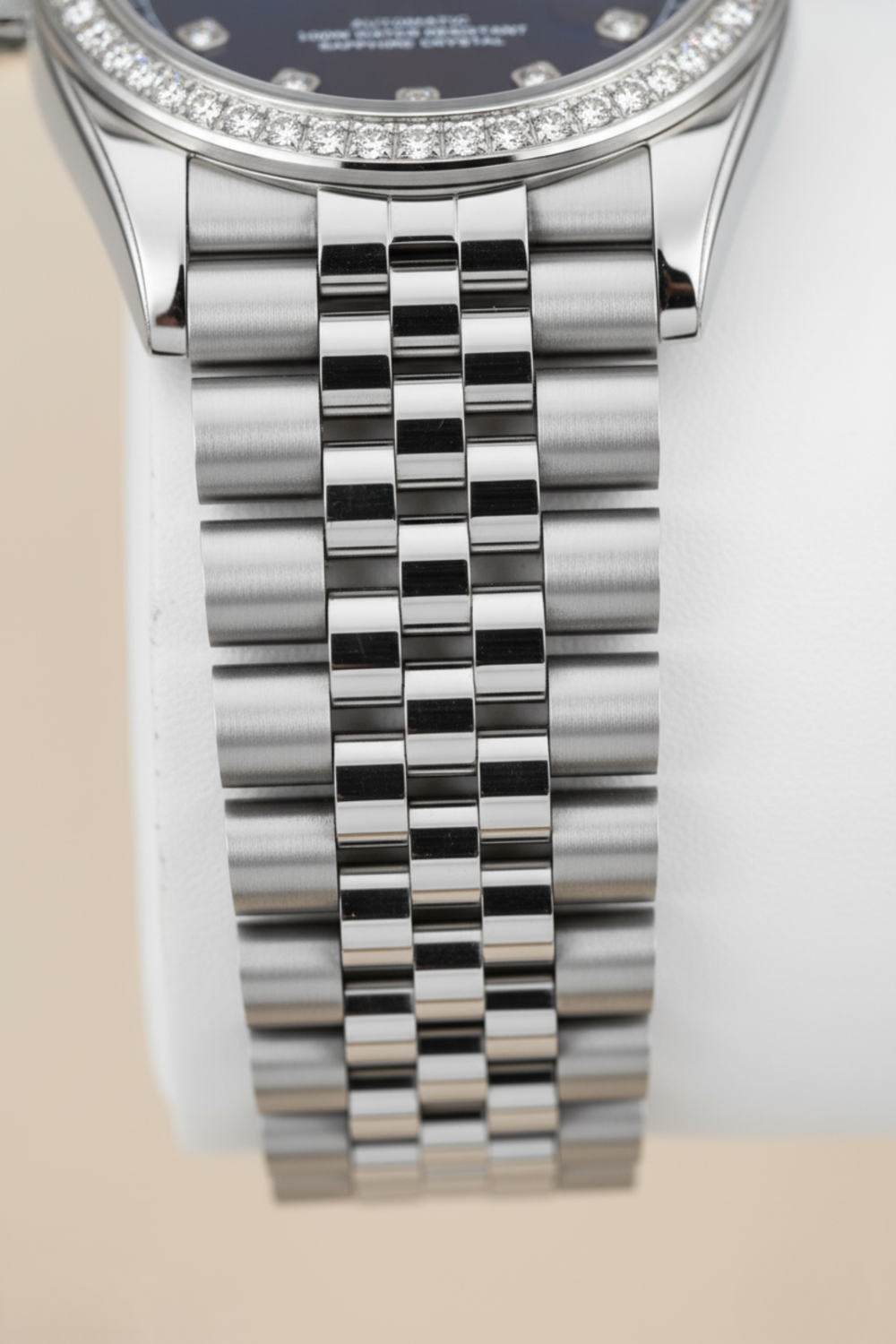 Ailuo Arctic Frost | All-Silver Automatic Diamond Watch