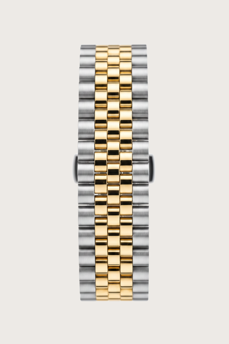 Ailuo Crimson Royale | Two-Tone Gold Automatic Diamond Watch