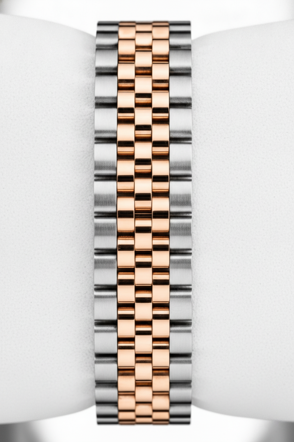 Ailuo White Hive | Two-Tone Rose Gold Automatic Watch
