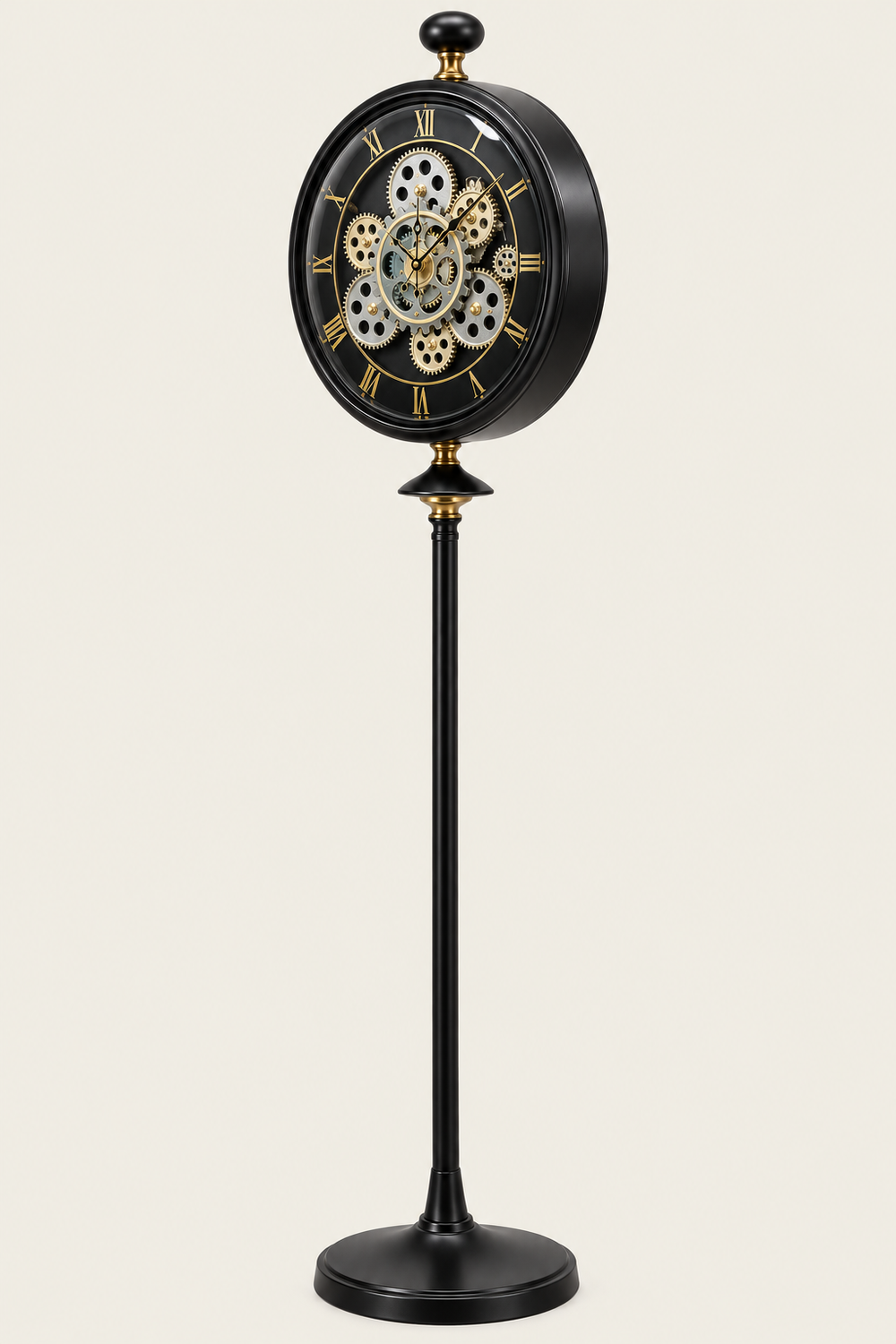 Ornate Pedestal Luxury Floor Clock