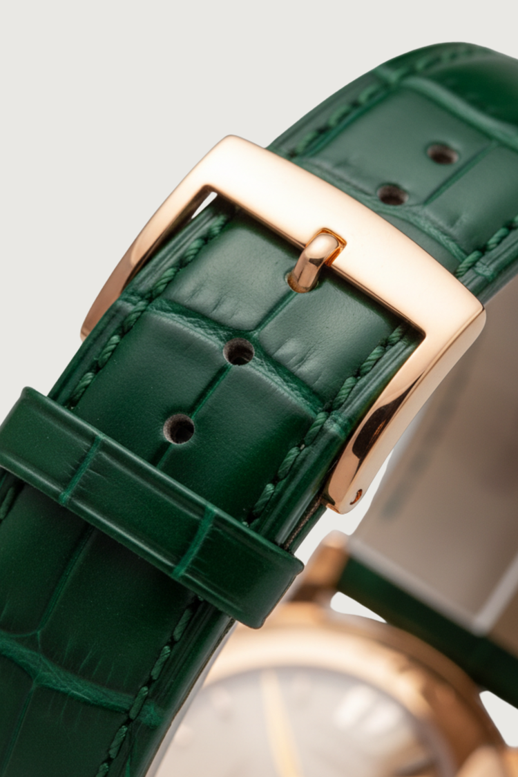 Astral Rosegold Green Orbit Constellation Watch