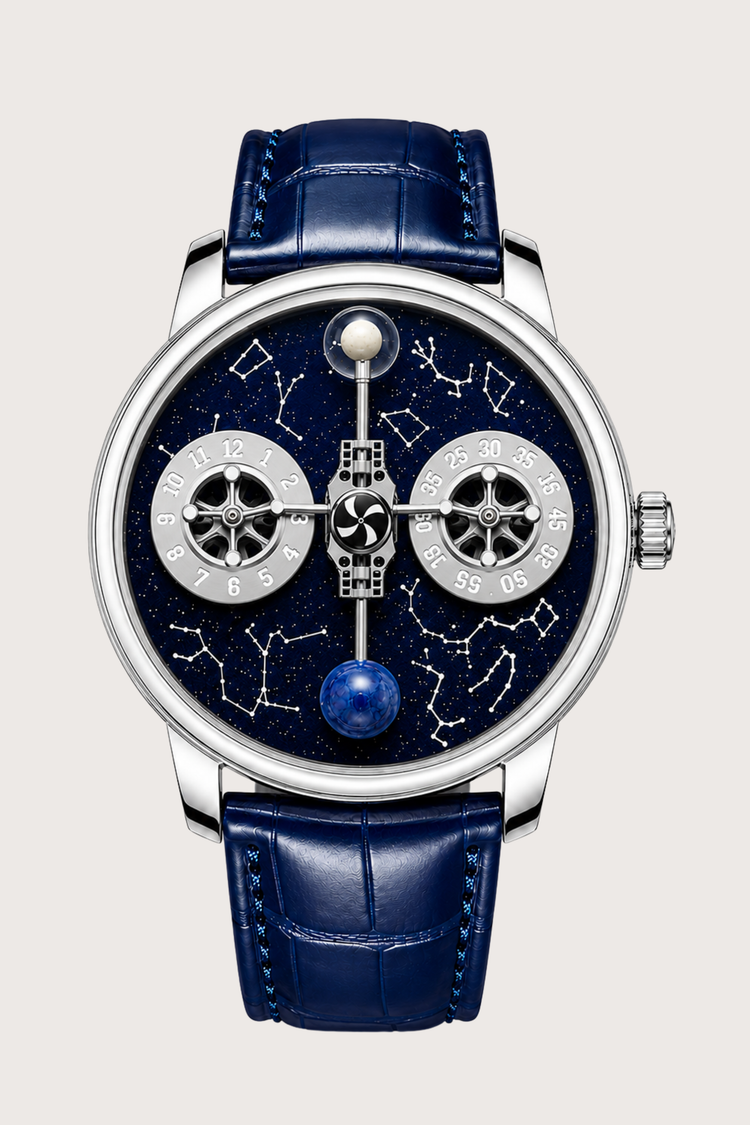 Astral Silver Blue Orbit Constellation Watch (44416687)