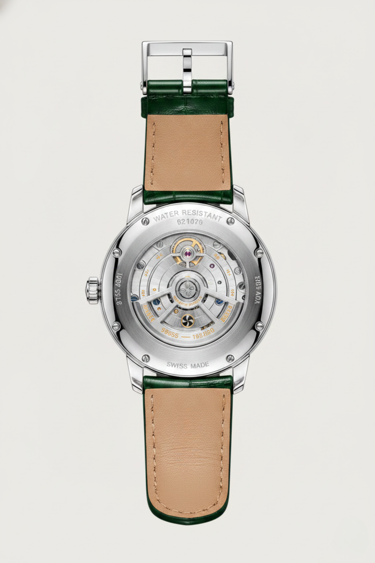 Astral Silver Green Orbit Constellation Watch