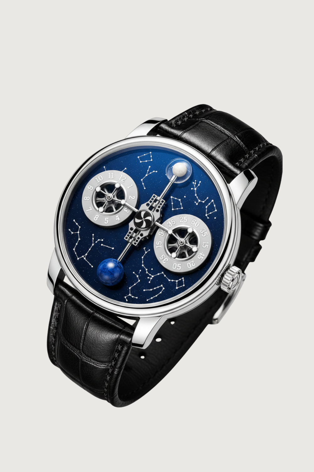Astral Black Orbit Constellation Watch