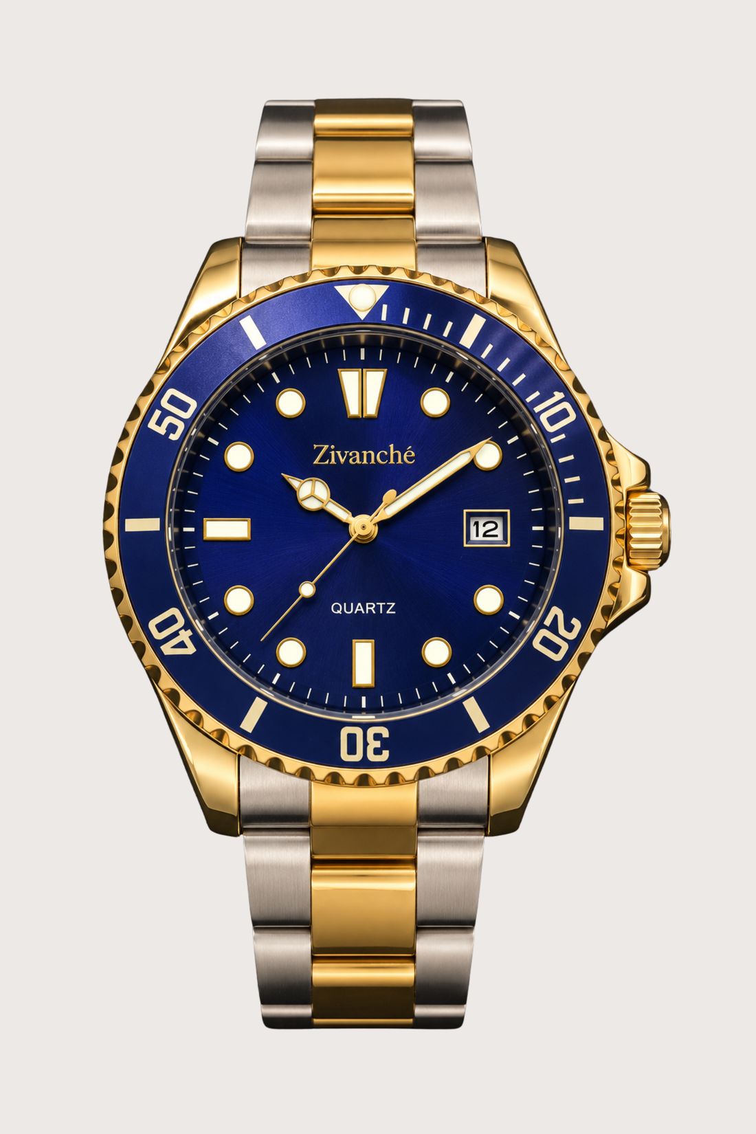 Royal Horizon Blue Dual Tone Quartz Edition Watch (44658752)