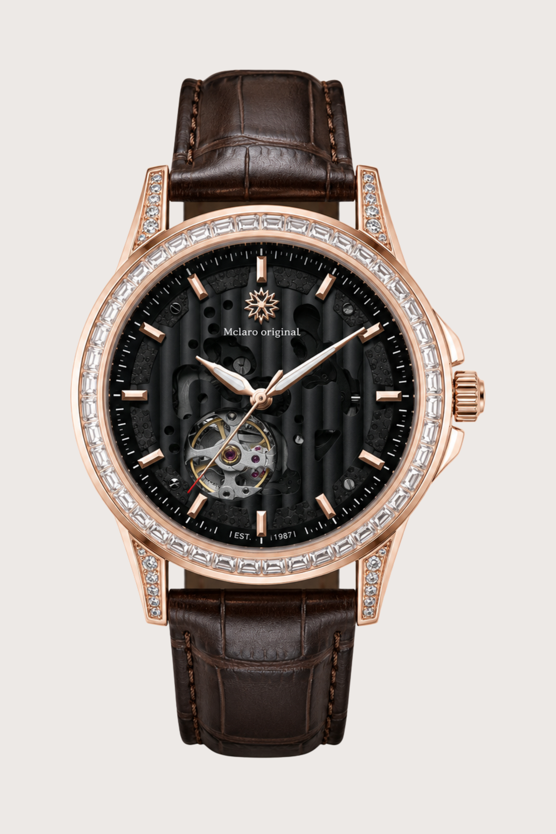Aurora Royale Mclaro Skeleton Diamond Edition