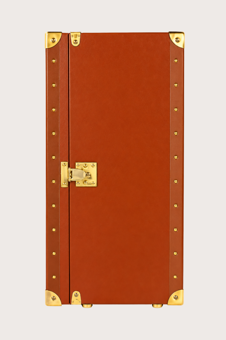 Automatic Rotation Six Slots Brown Watch Winder