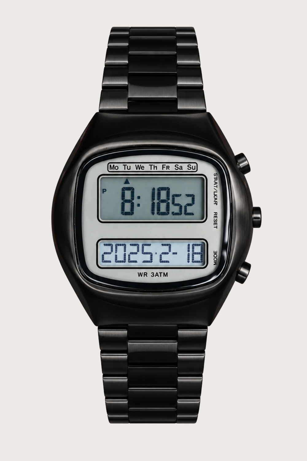 Axion TV | Black Electronic Digital Watch