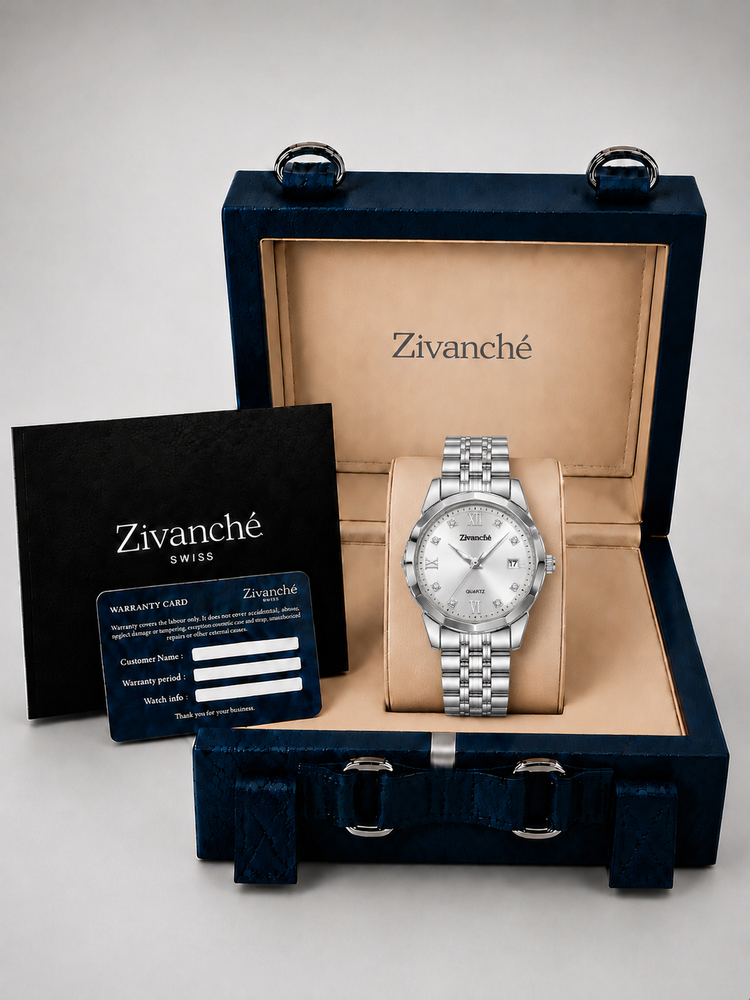 Stellar Grace Silver Pearl Quartz Edition Watch