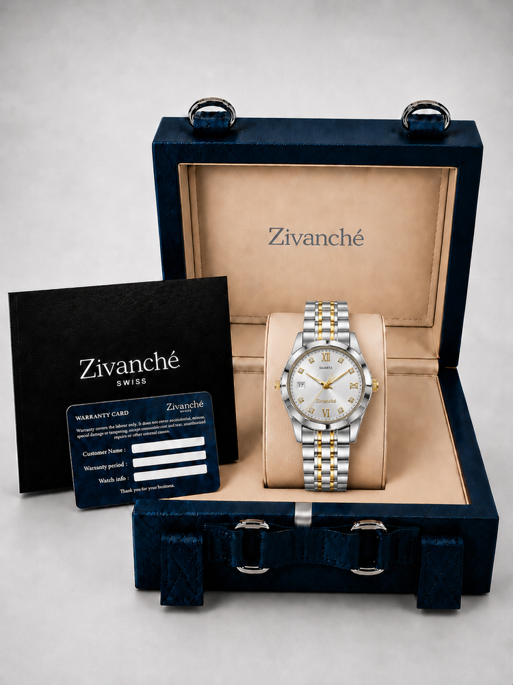 Stellar Grace Pearl Dual Tone Quartz Edition Watch (45530673)