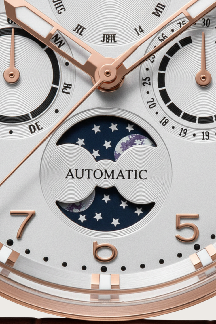 Celestial Harmony Moonlit Timepiece Watch