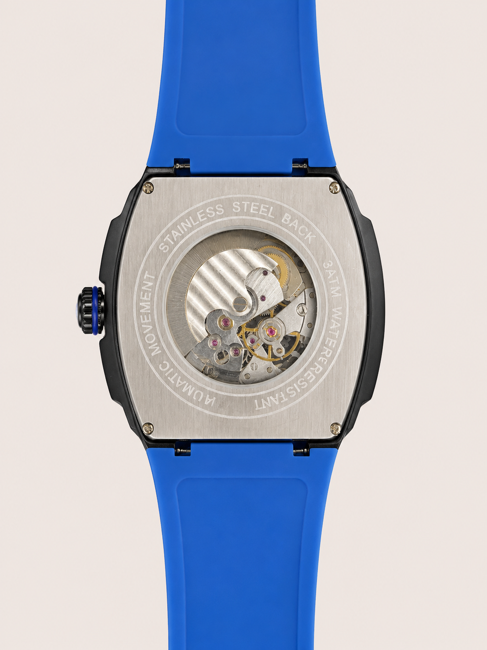 Crimson Orbit Black Blue  Automatic Watch (44658706)