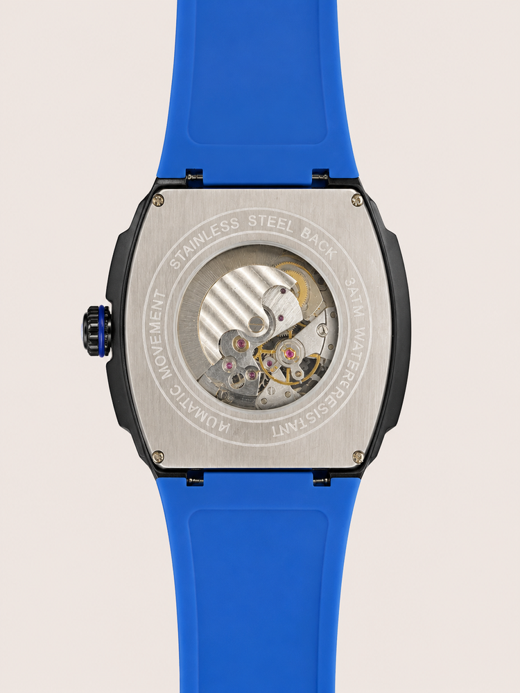 Crimson Orbit Black Blue  Automatic Watch (44658706)