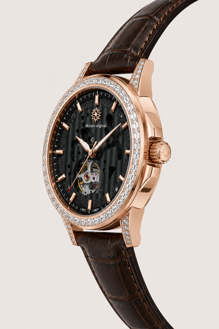 Aurora Royale Mclaro Skeleton Diamond Edition