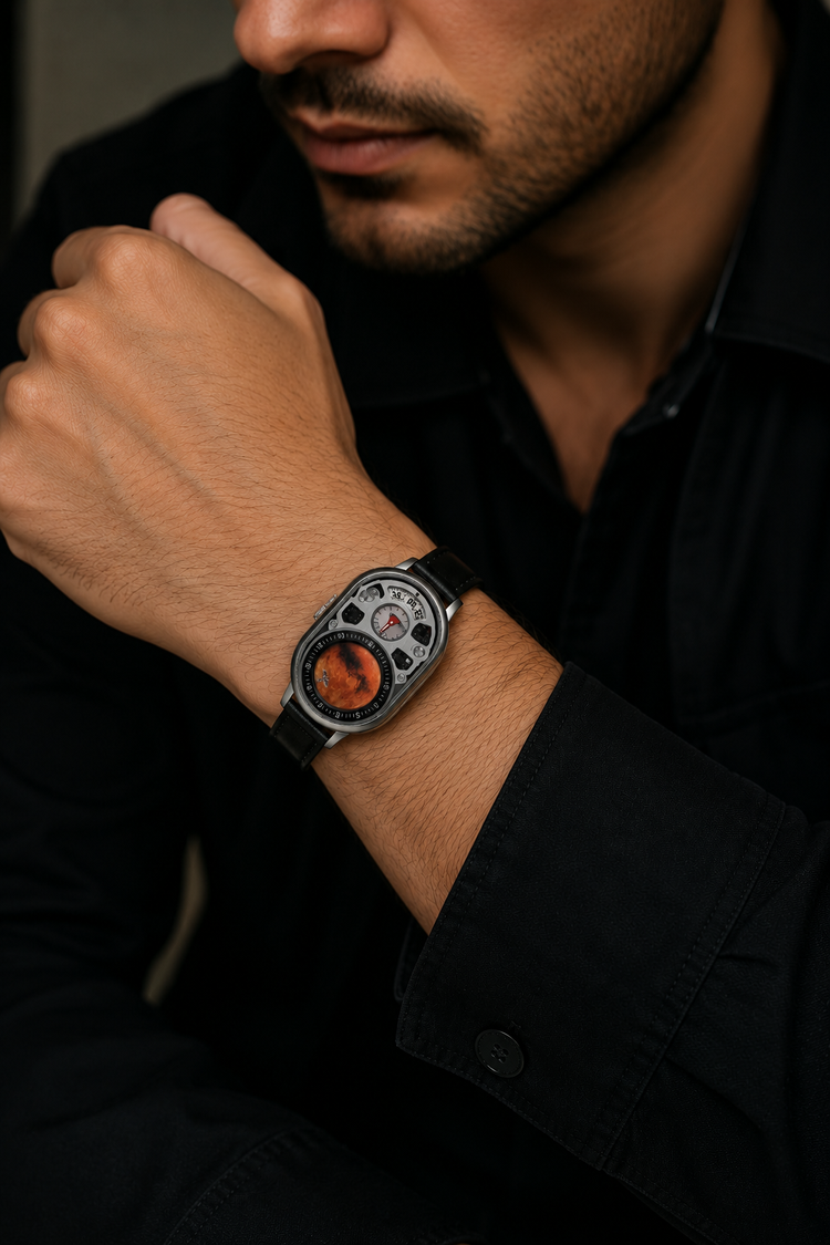 Luxury Mars Orbit Astronaut Dashboard Limited Edition Watch