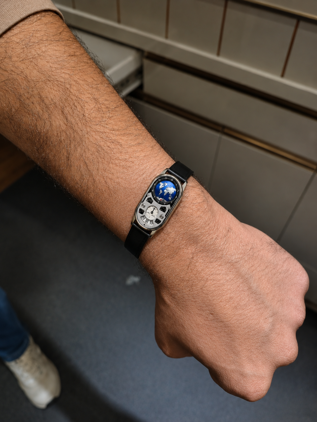 Luxury Earth Atlas Global Dashboard Limited Edition Watch