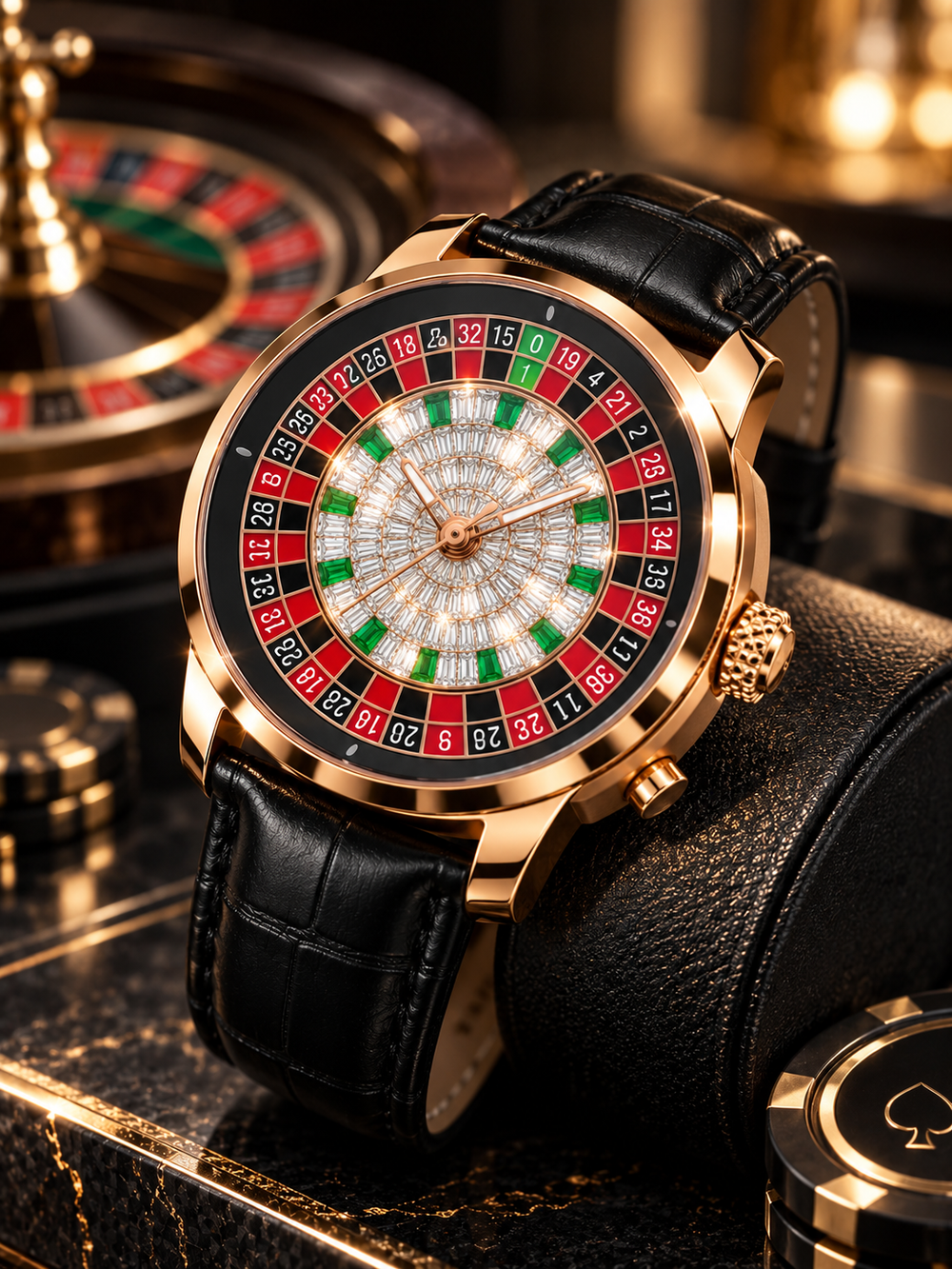 Zivanché Royal Roulette Diamond Edition Casino Watch