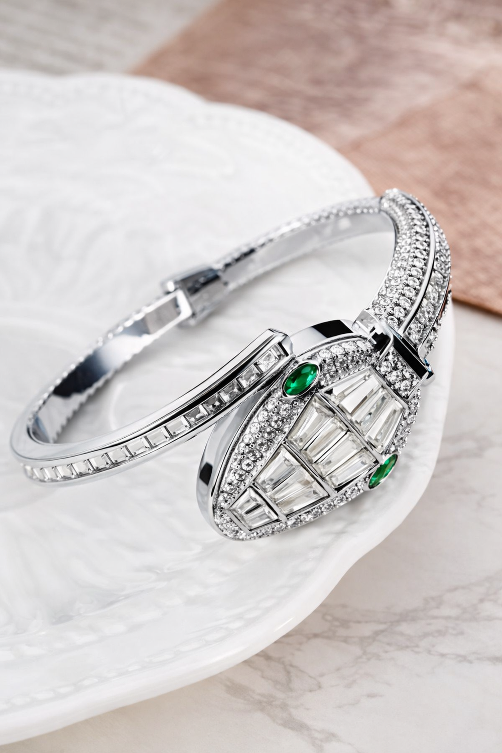Serpentine Luxe | Silver Watch Bracelet (ZIVOVSPSLVBL0101)
