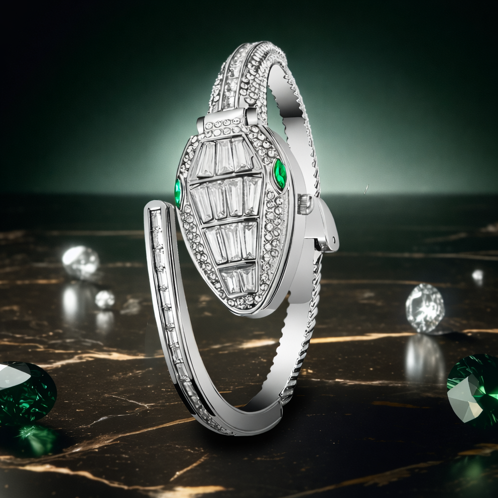 Serpentine Luxe | Silver Watch Bracelet (ZIVOVSPSLVBL0101)