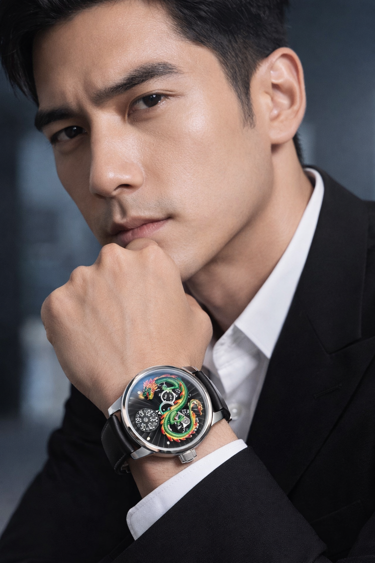 Majestic Seraph |  Green Dragon Automatic Watch