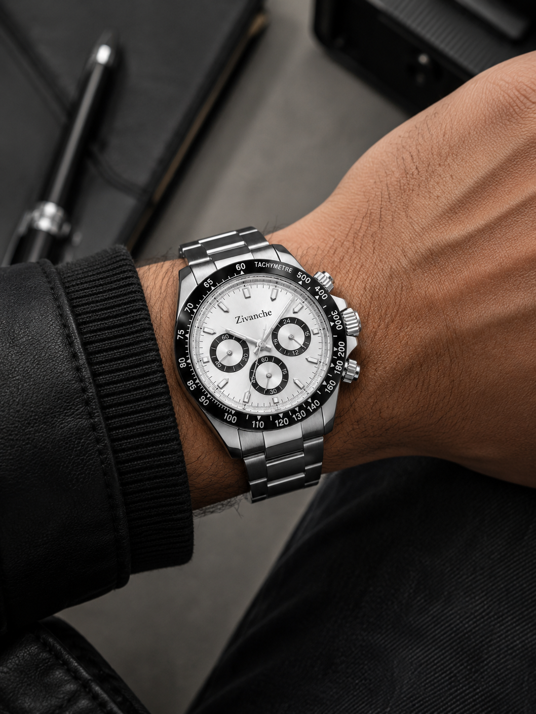 Royal Horizon Apex Silver Quartz Edition Watch (45530667)