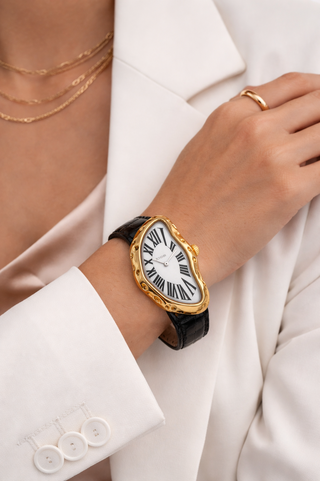Altera | Black Golden Automatic Watch - (40342609)