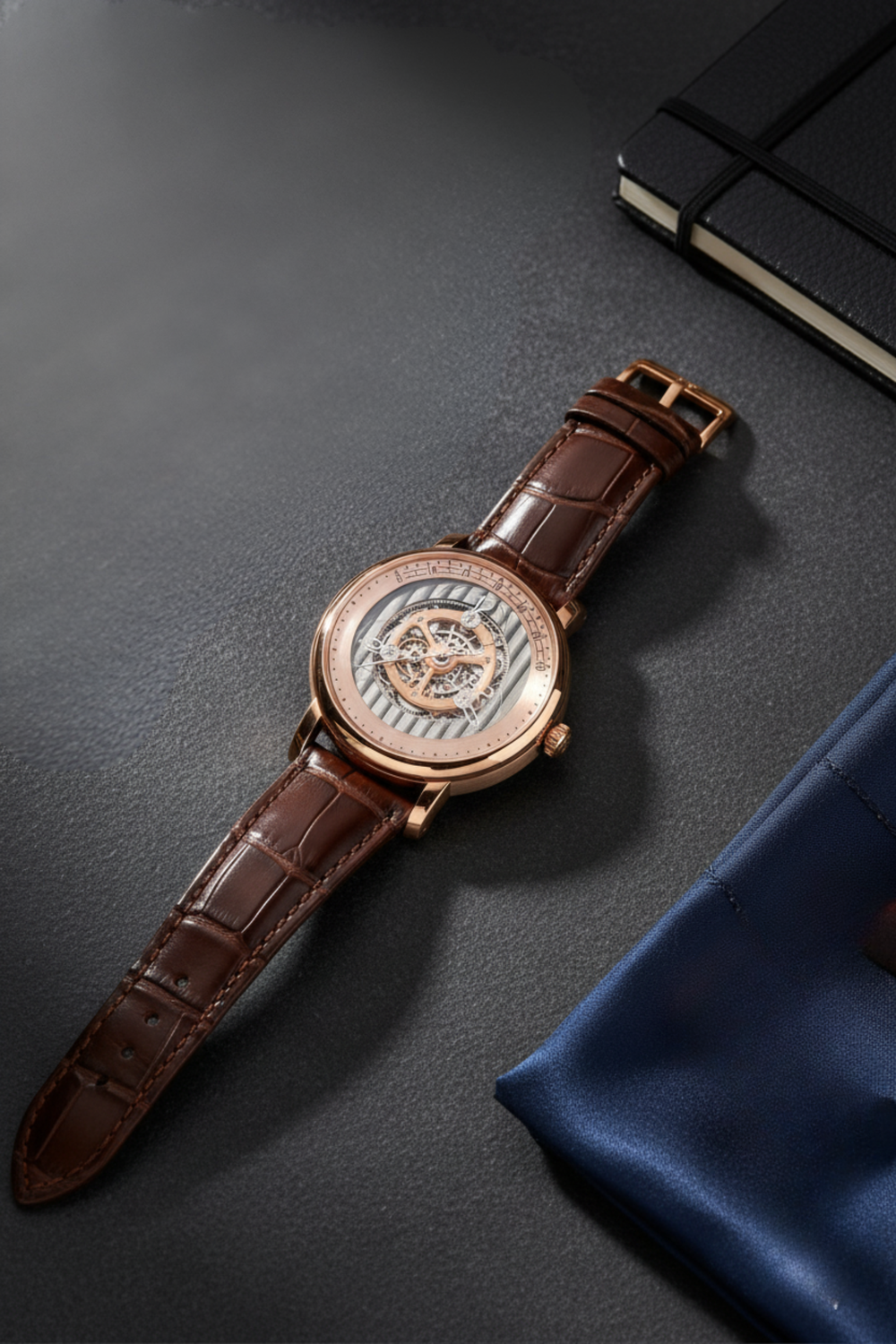 Chronarch Sovereign | Rose Gold Brown Mechanical Watch