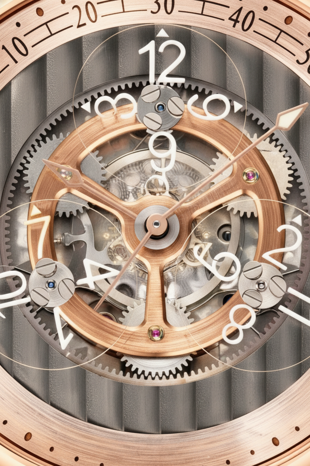 Chronarch Sovereign | Rose Gold Brown Mechanical Watch