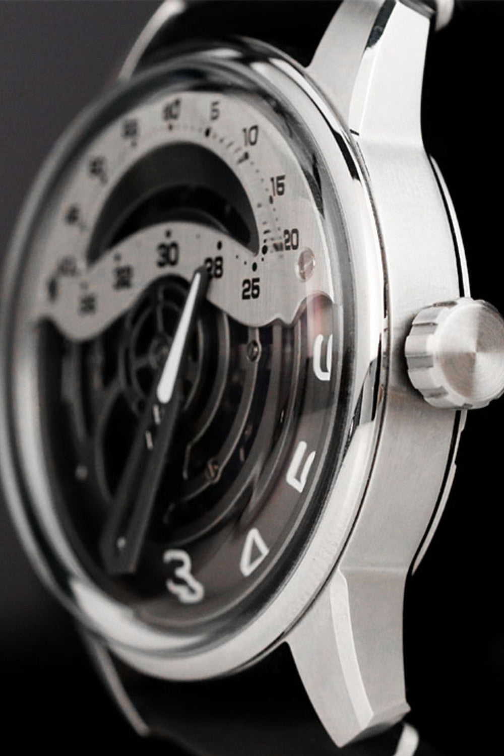 Crescent Orbit Celestial Dial Masterpiece Watch