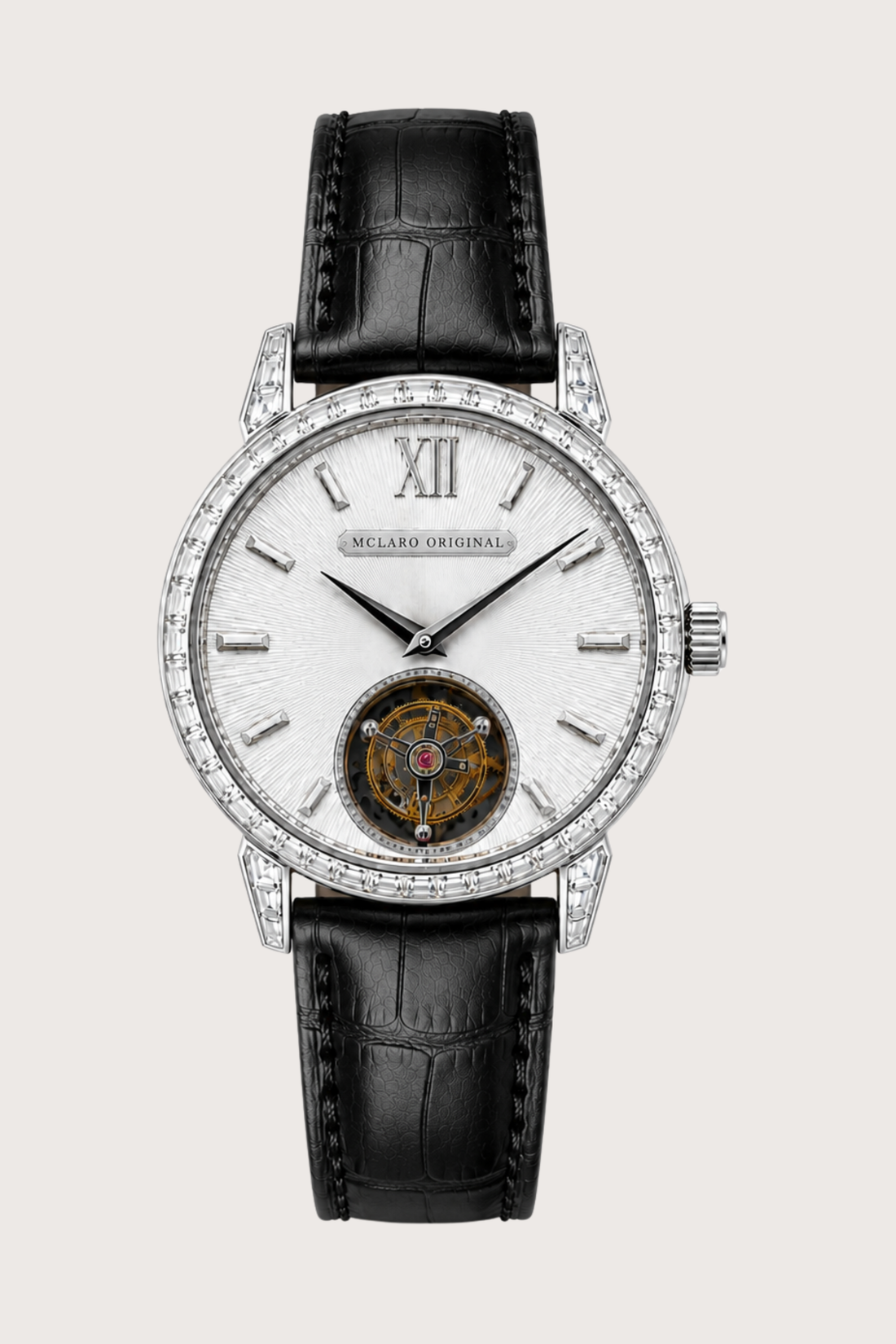 Crystal Tourbillon Rose Gold Mclaro Original Watch