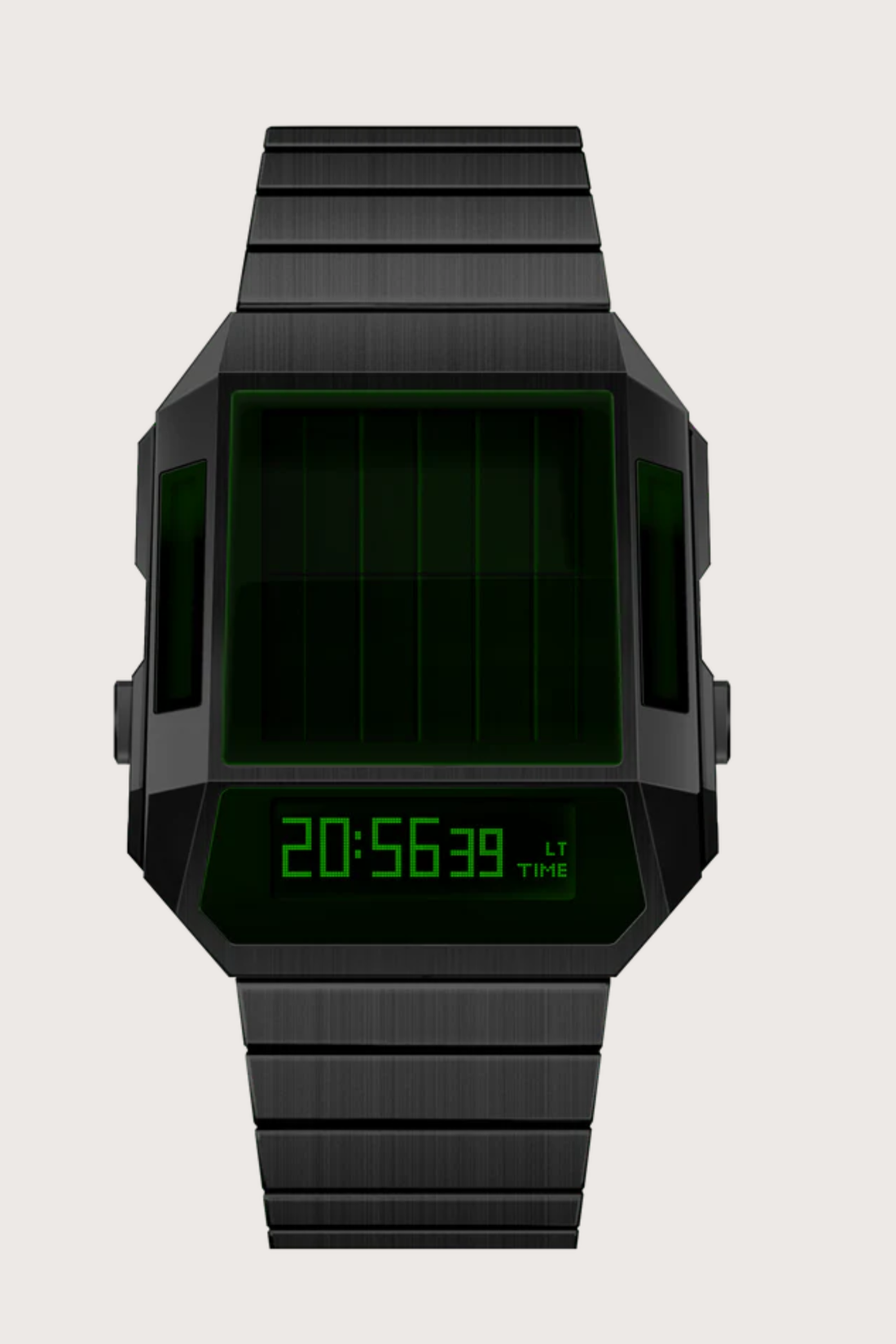 Cyber Era Black-Green Sapphire Digital Watch