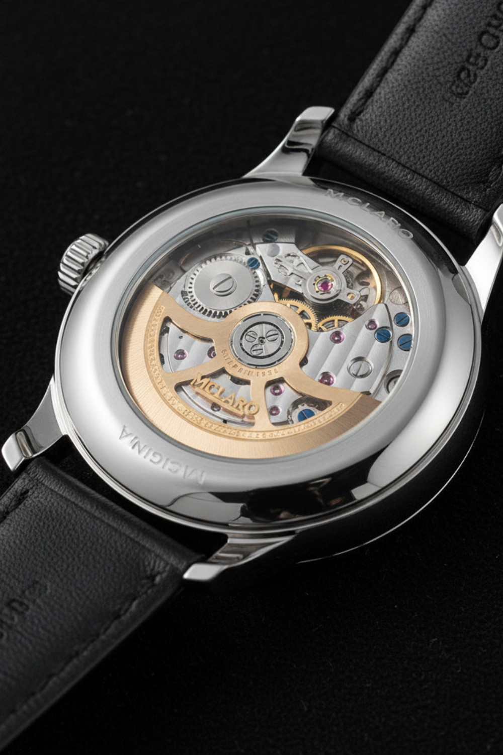 Astronaut Orbital Precision | Ash Platinum Dial Fully Automatic Watch Infinite Universe Series |A Mclaro Edition Watch (41614813)