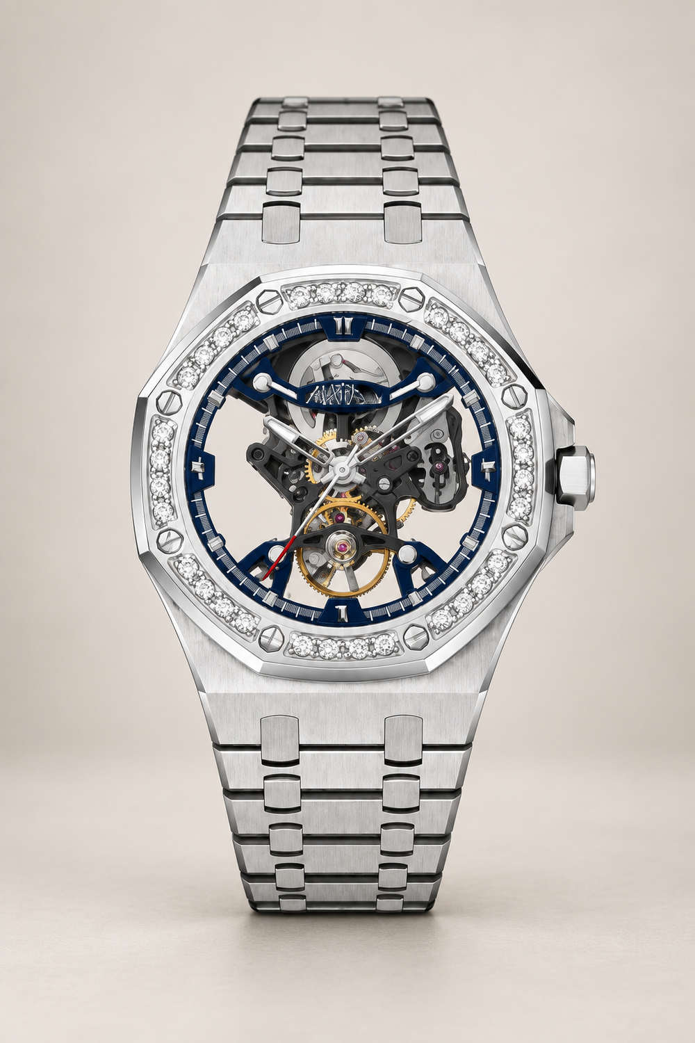Diamond Edition Tonneau Automatic Movement Watch
