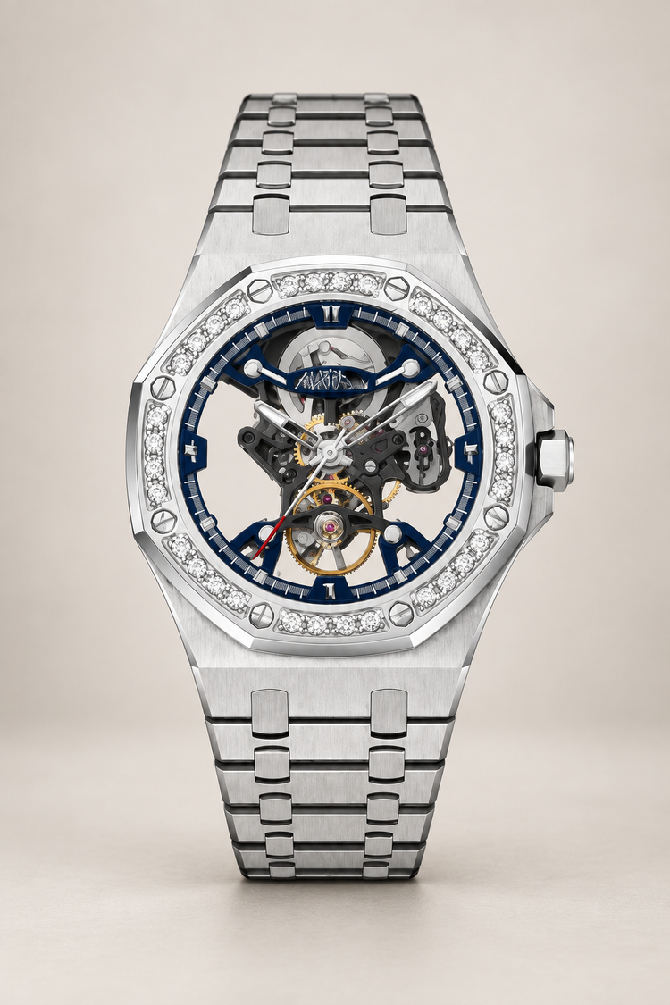 Diamond Edition Tonneau Automatic Movement Watch