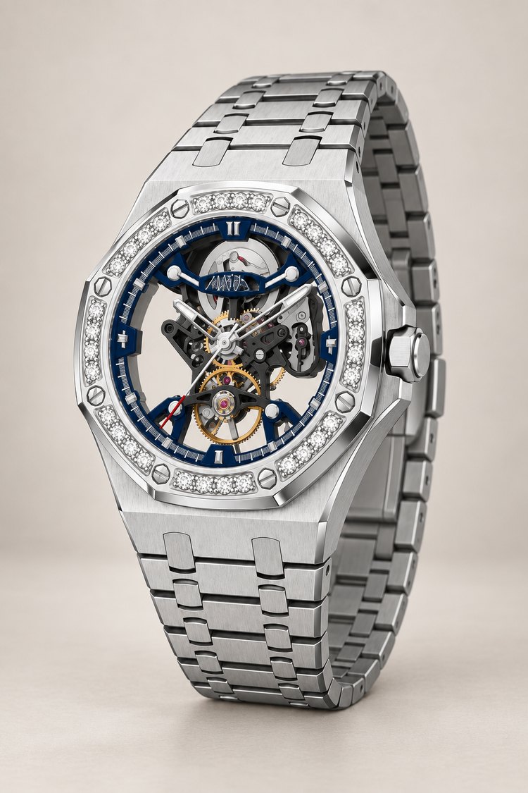 Diamond Edition Tonneau Automatic Movement Watch