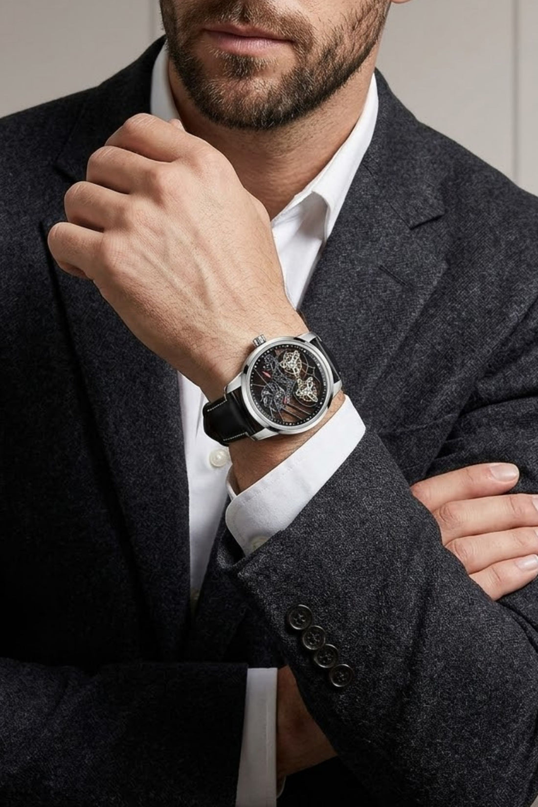 Double Skeleton Masterpiece Mechanical Watch