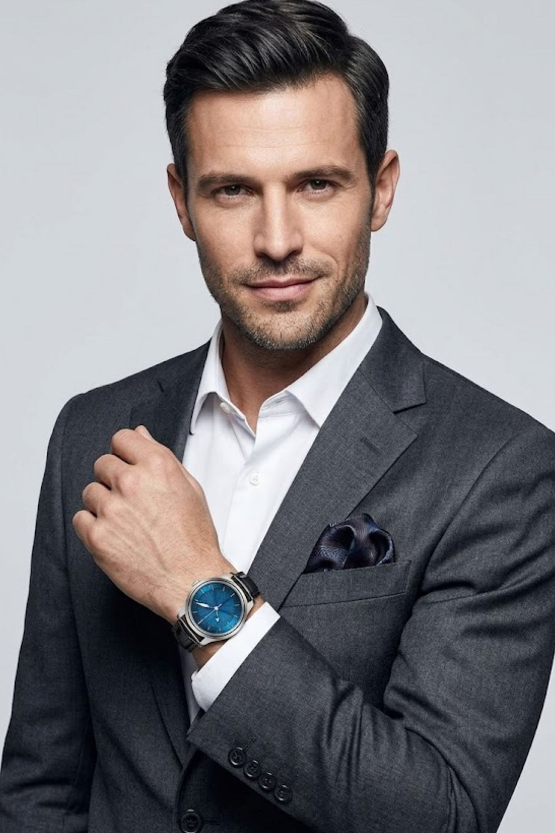 Dual‑Face Reversible Case Timepiece Mechanical Watch
