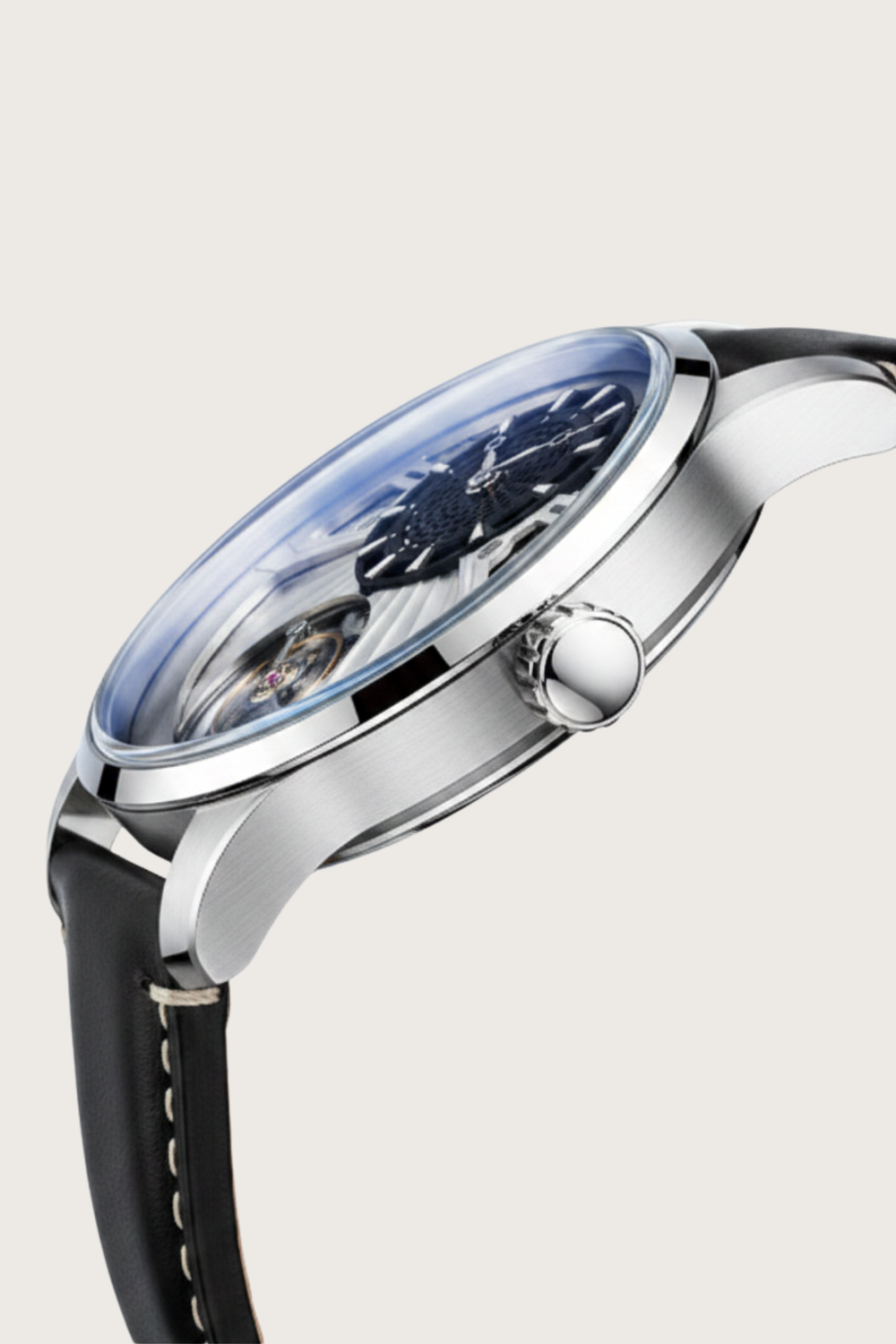 Earth Off‑Center Skeleton Masterpiece Edition Mechanical Watch