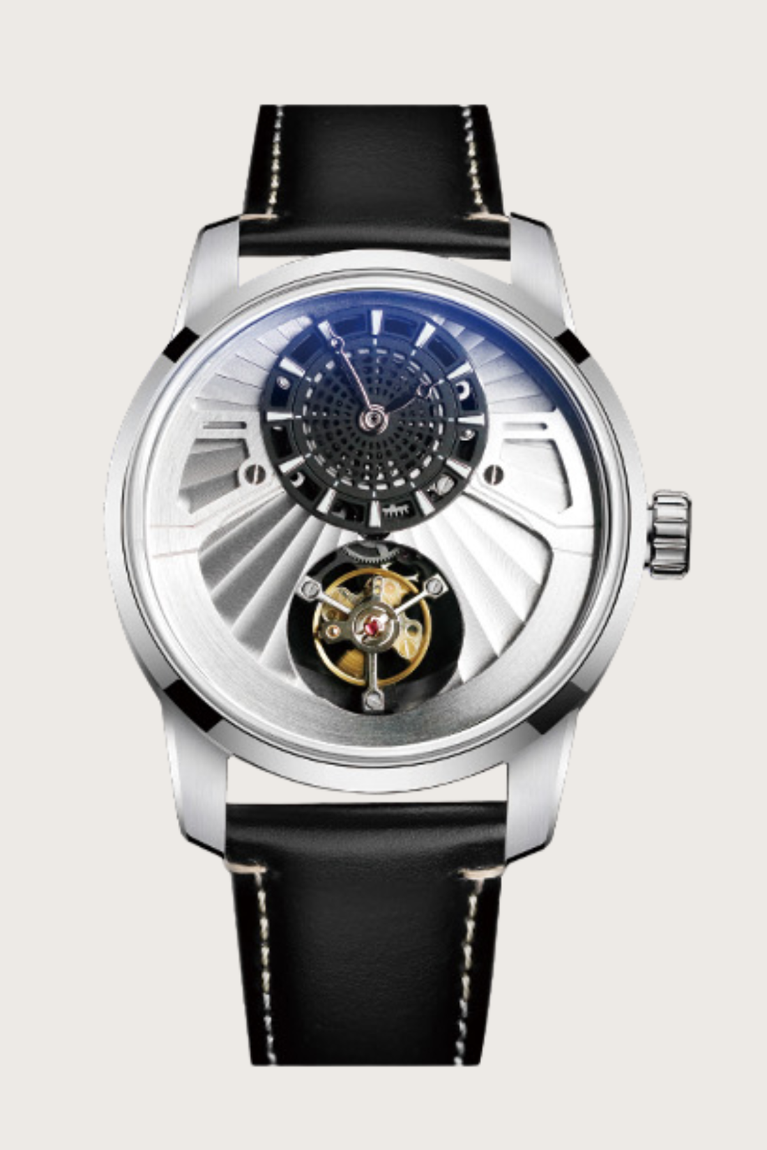 Earth Off‑Center Skeleton Masterpiece Edition Mechanical Watch