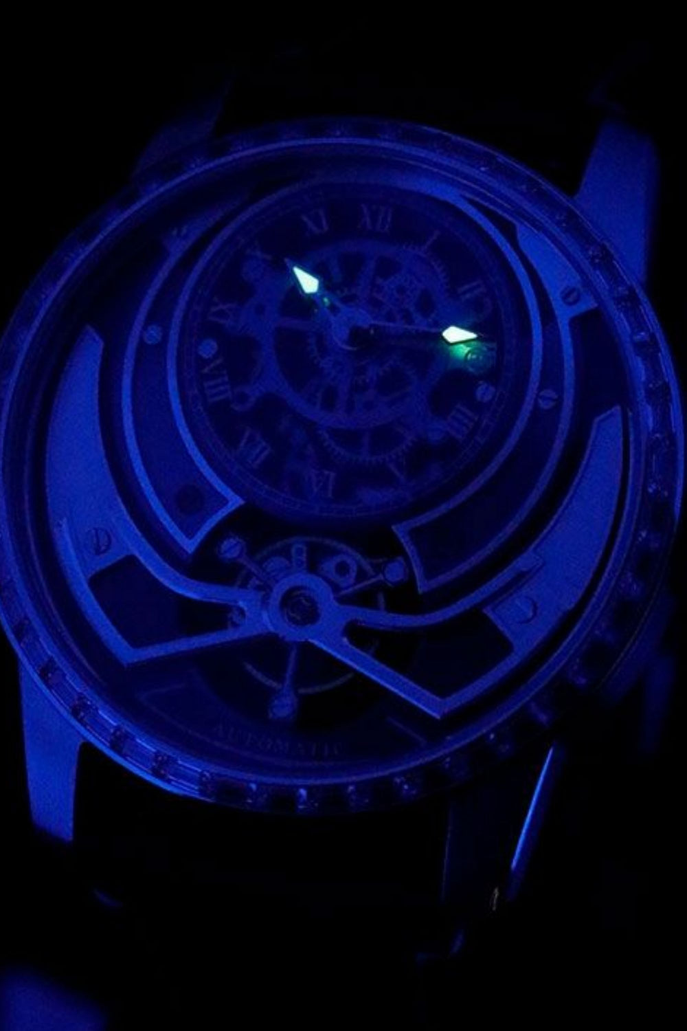 Eclipse Dial Mechanical Elegance Watch