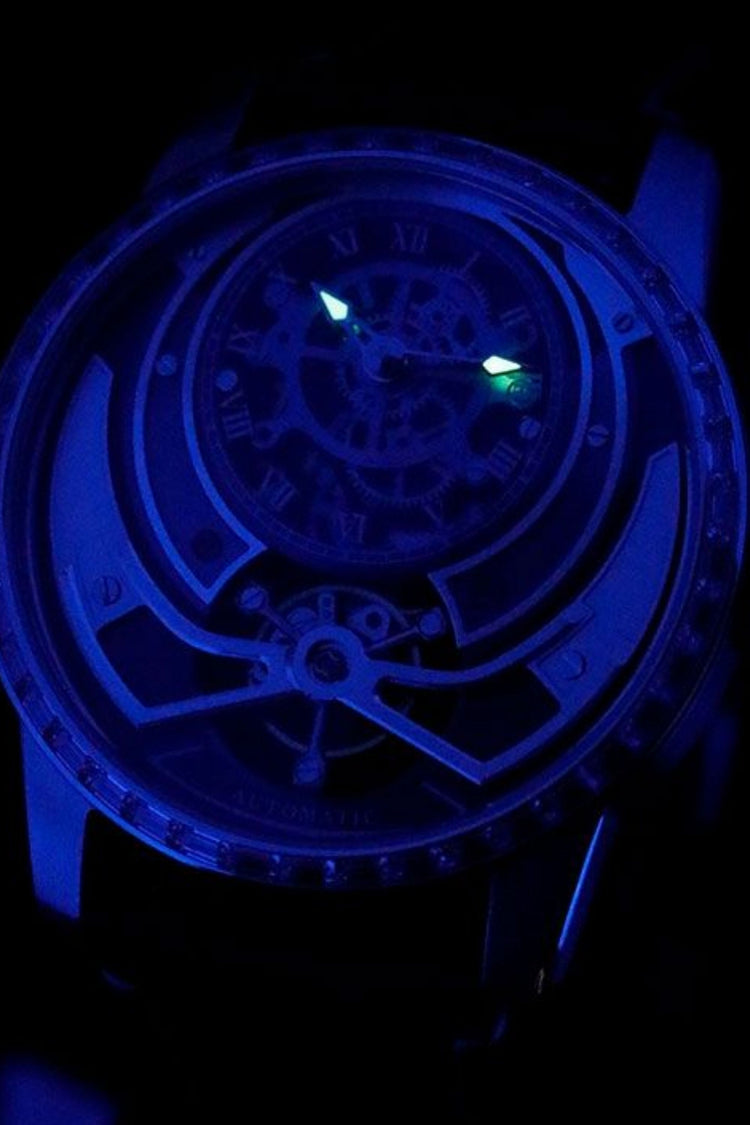 Eclipse Dial Mechanical Elegance Watch