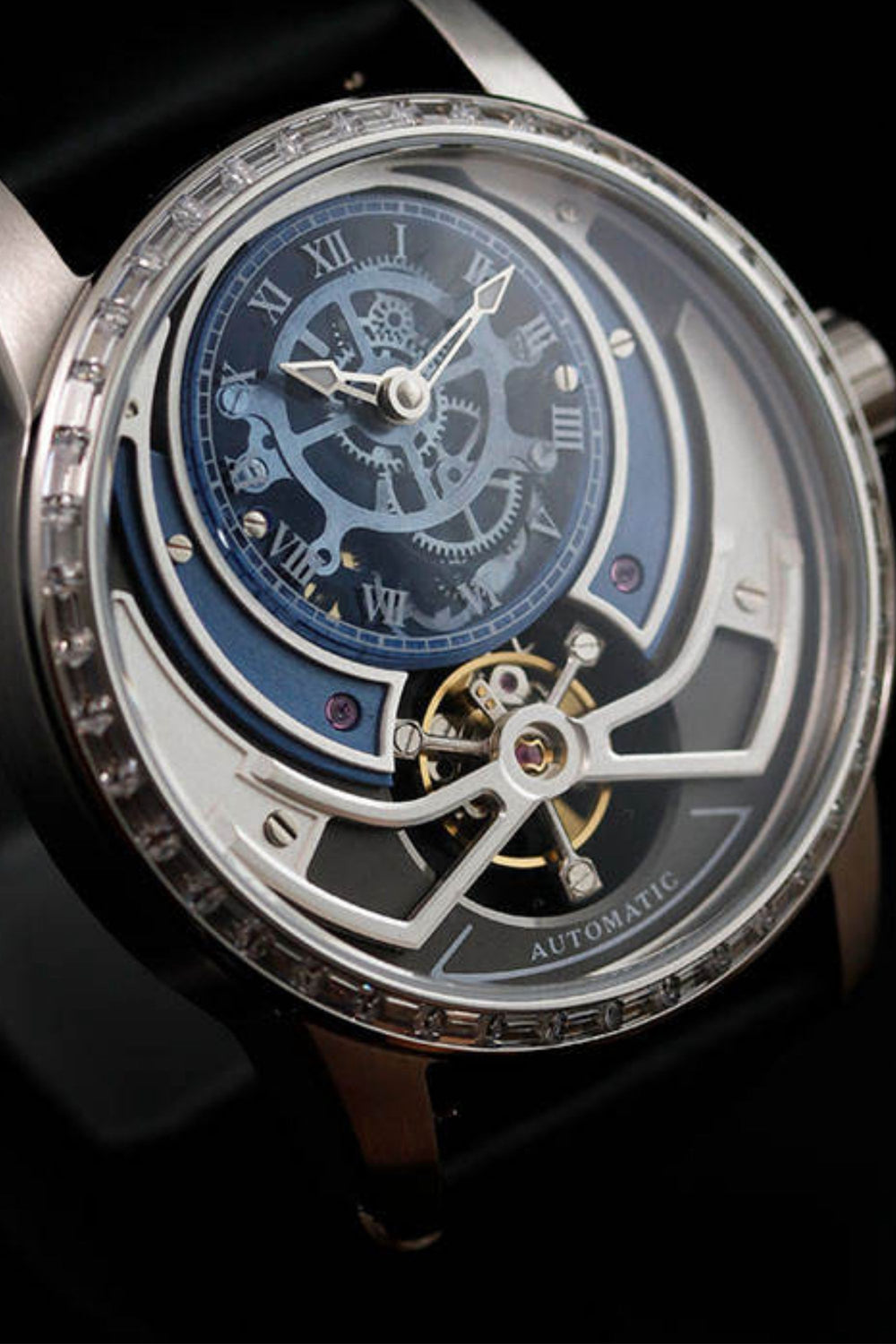 Eclipse Dial Mechanical Elegance Watch