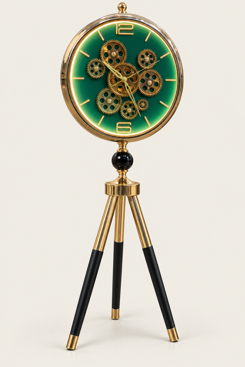 Regalia Gearwork Tripod Luxury Floor Clock